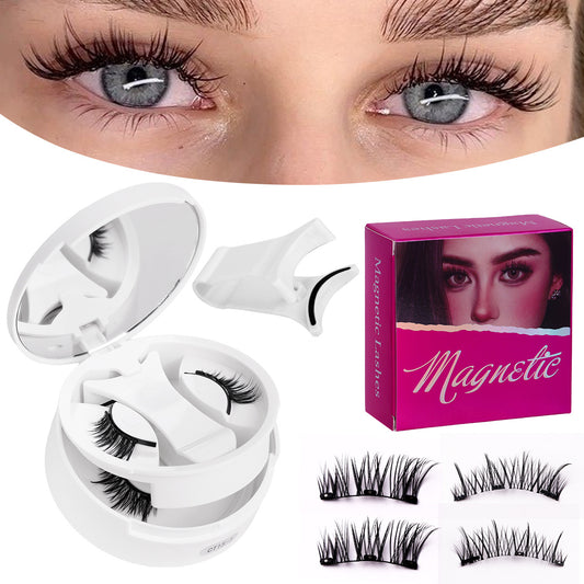 Magnetic false eyelashes