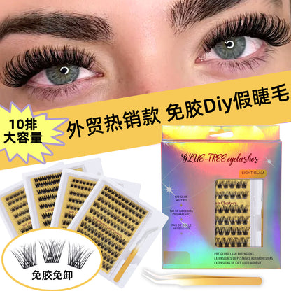 Fox-Eye Press-On Lashes