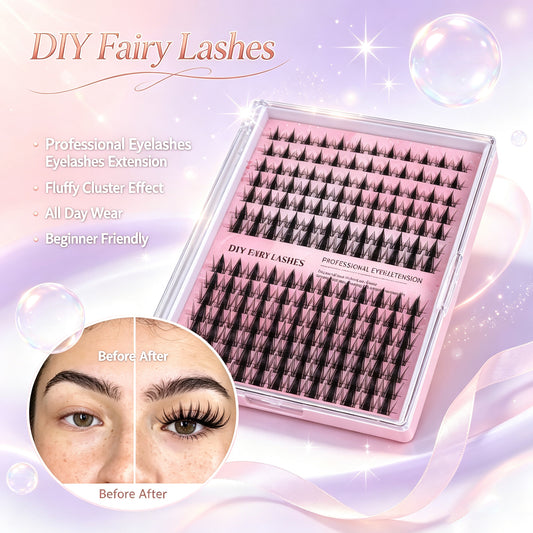 DIY Volume Lash Extension Clusters