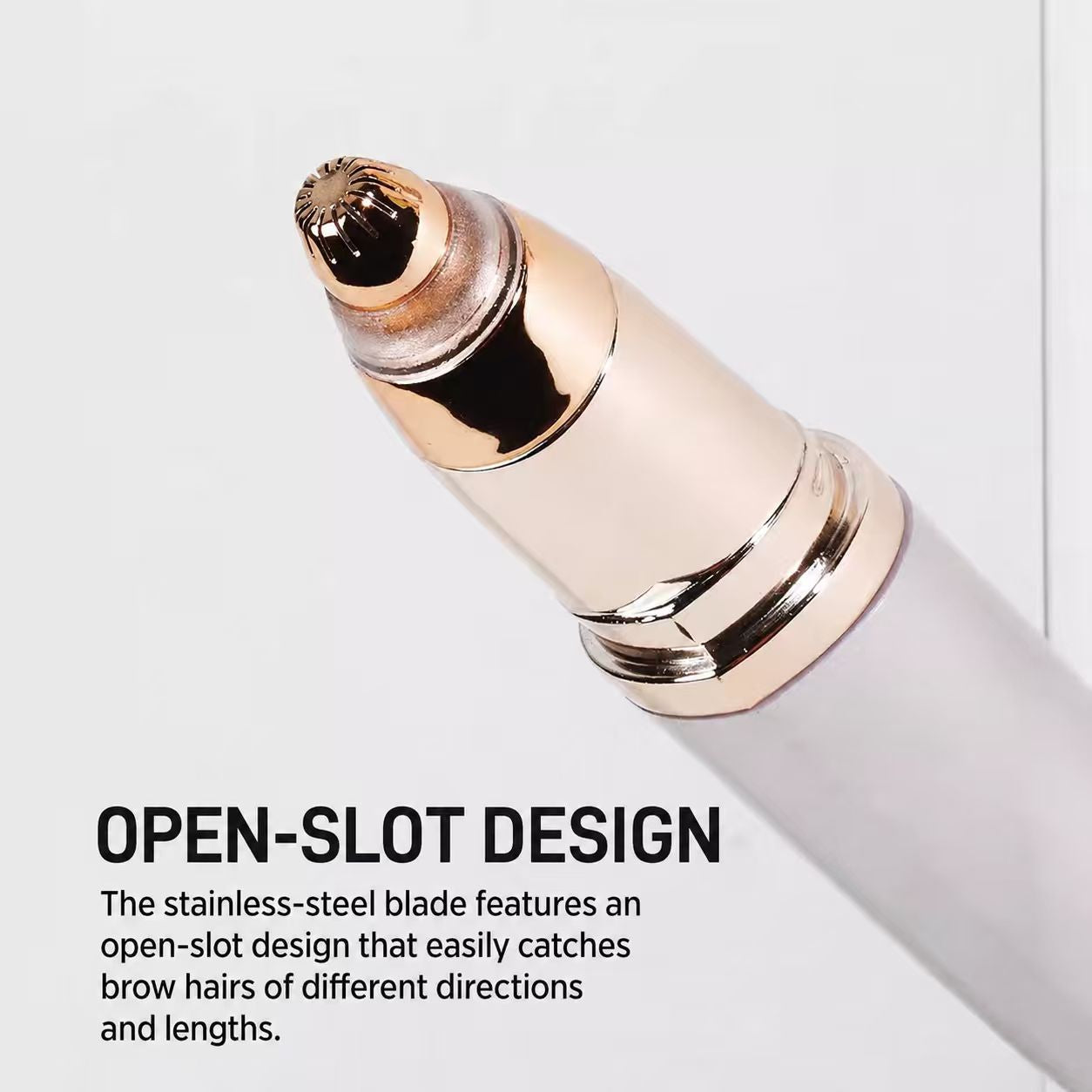 Painless Electric Eyebrow Epilator USB Rechargeable Shaver