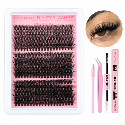 300PCS Multi-D DIY Cluster Lashes Kit