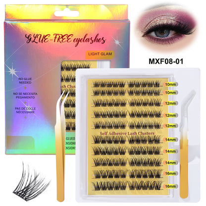 Fox-Eye Press-On Lashes