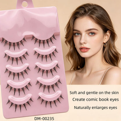 One-piece sunflower-style eyelashes