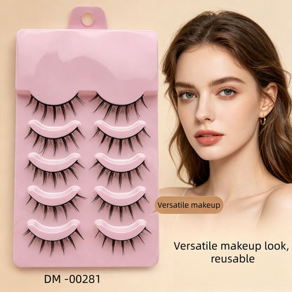 One-piece sunflower-style eyelashes