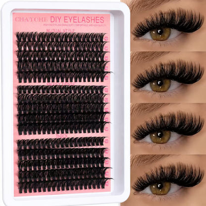 300PCS Multi-D DIY Cluster Lashes Kit